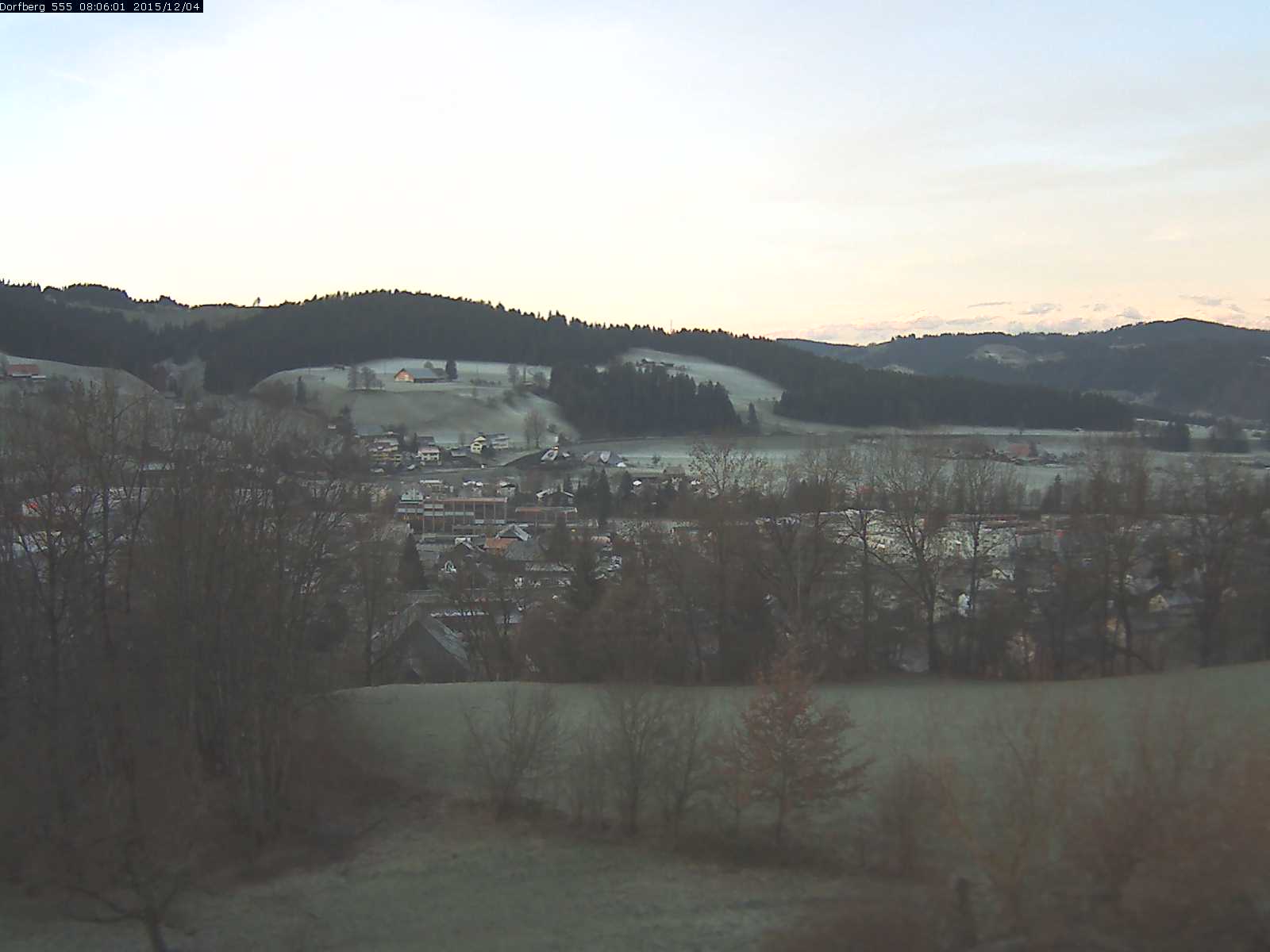 Webcam-Bild: Aussicht vom Dorfberg in Langnau 20151204-080601