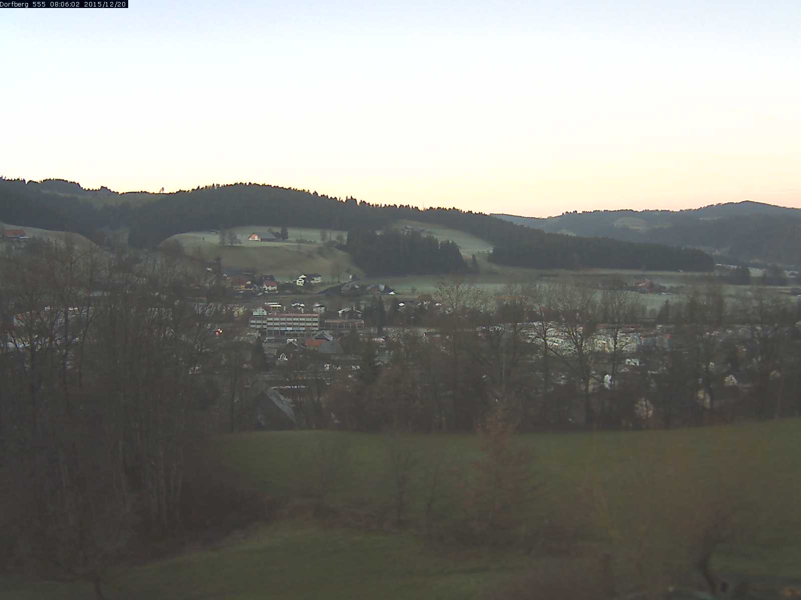 Webcam-Bild: Aussicht vom Dorfberg in Langnau 20151220-080601