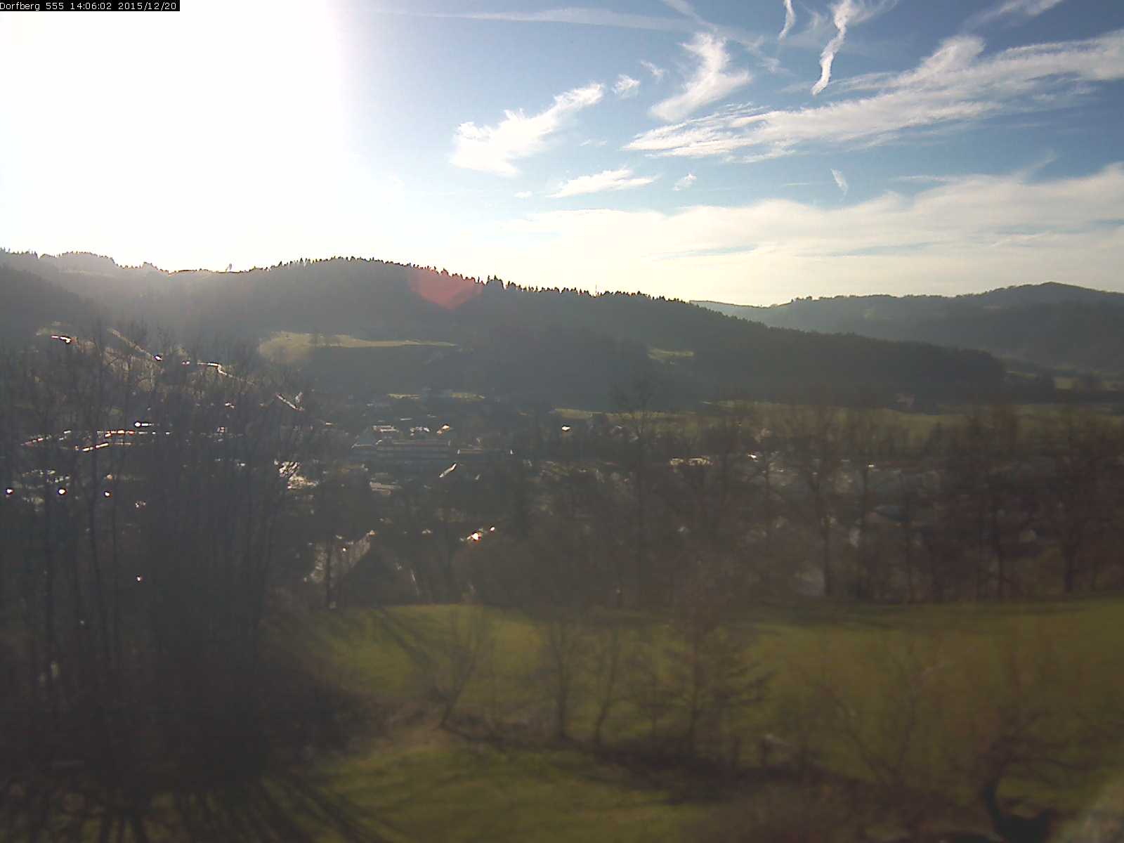 Webcam-Bild: Aussicht vom Dorfberg in Langnau 20151220-140601
