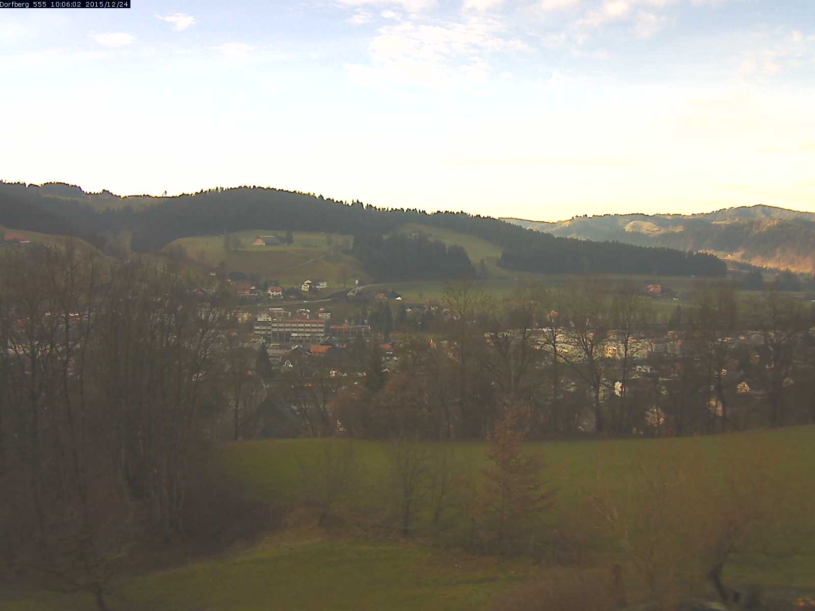 Webcam-Bild: Aussicht vom Dorfberg in Langnau 20151224-100601