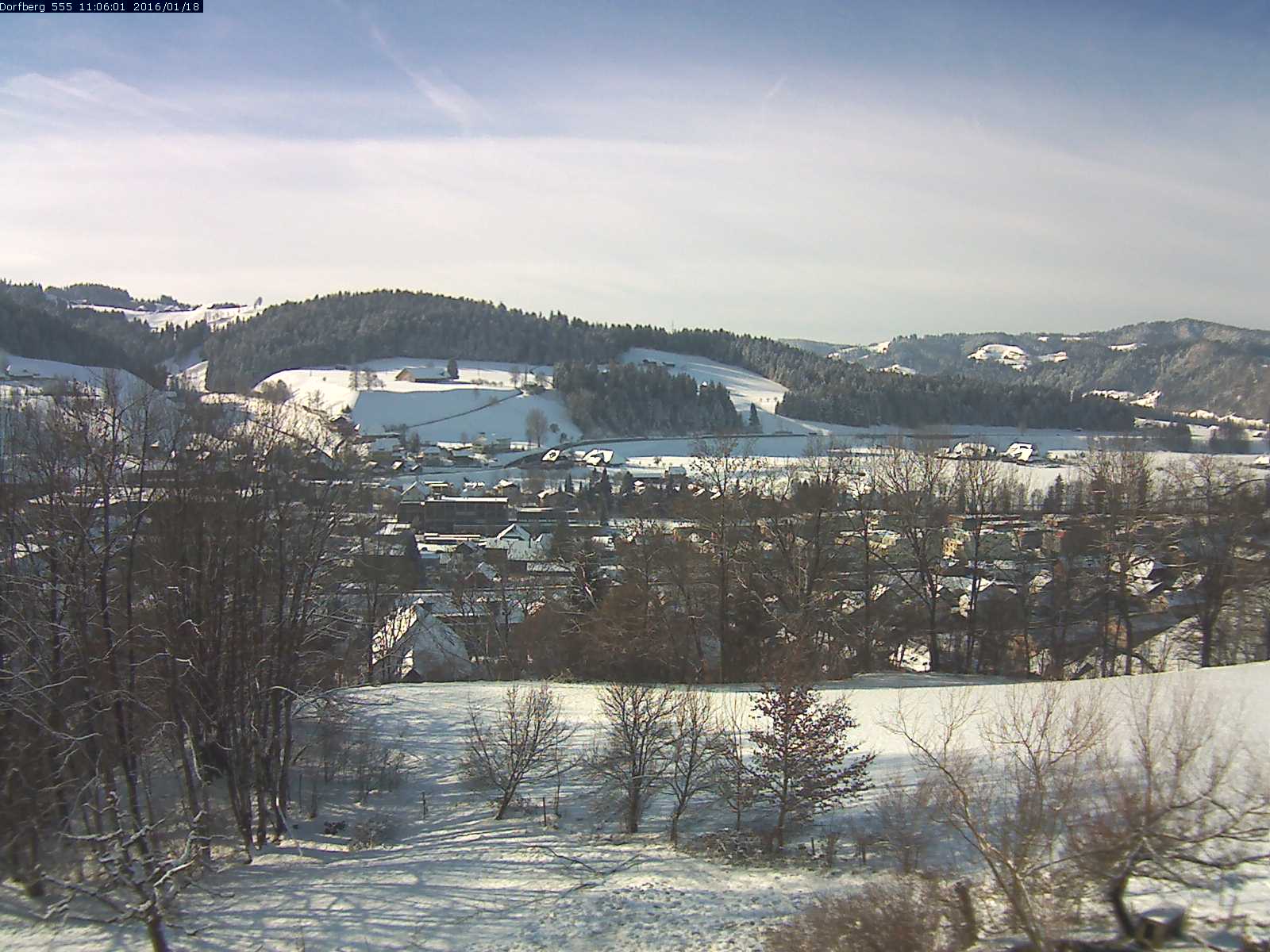 Webcam-Bild: Aussicht vom Dorfberg in Langnau 20160118-110601