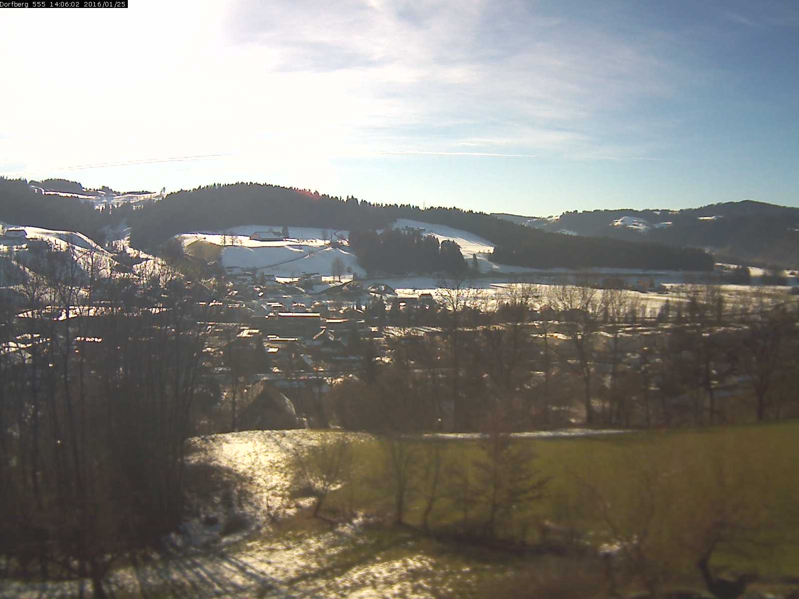 Webcam-Bild: Aussicht vom Dorfberg in Langnau 20160125-140601