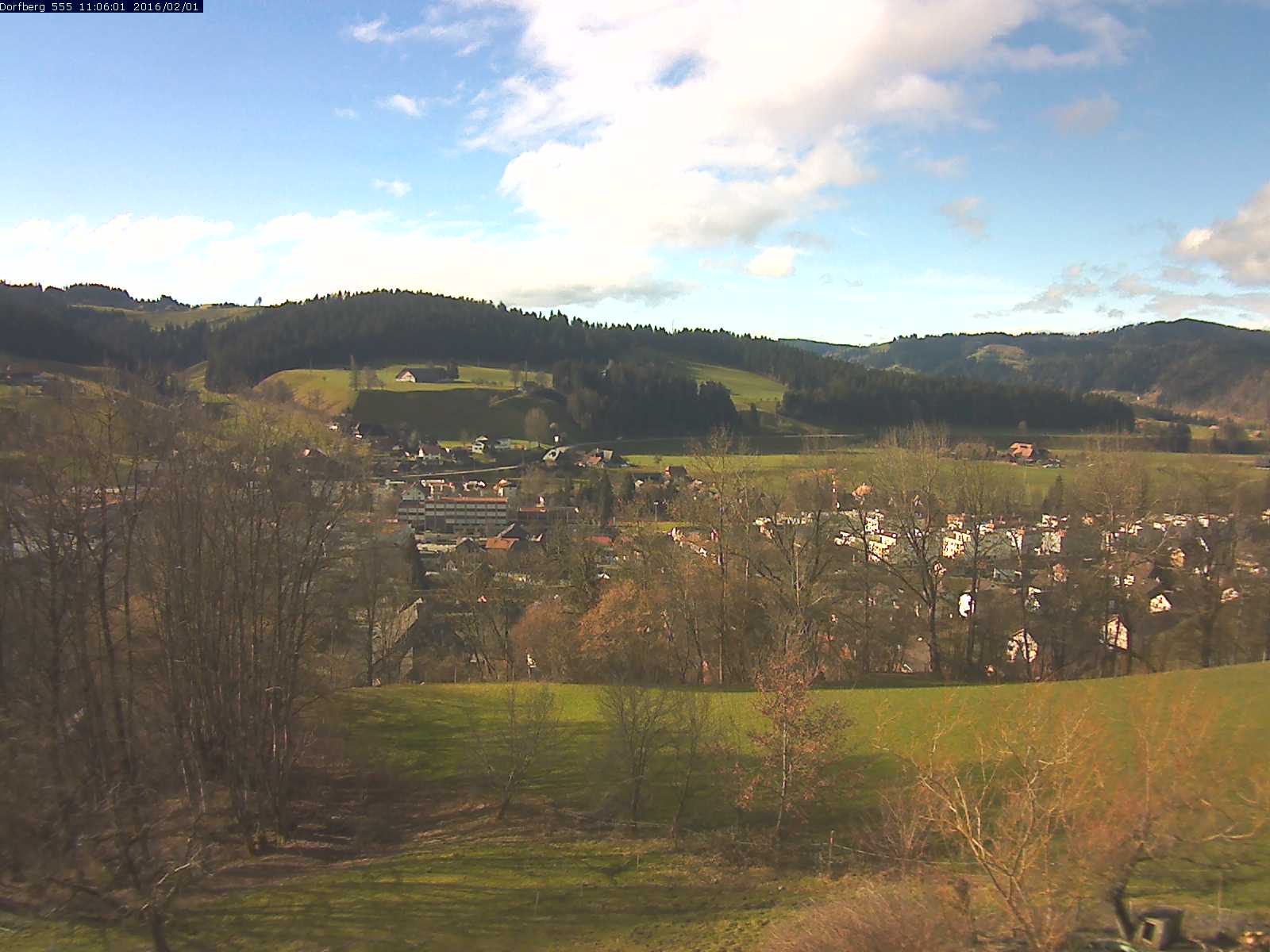 Webcam-Bild: Aussicht vom Dorfberg in Langnau 20160201-110601