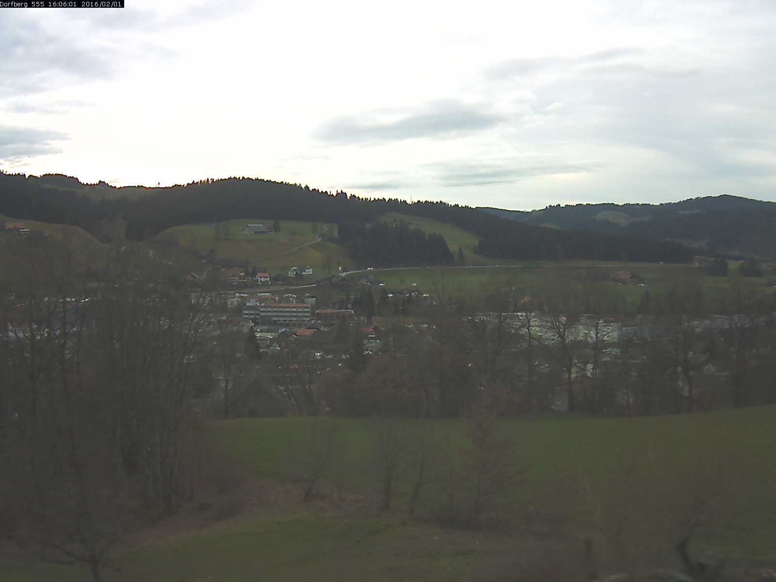 Webcam-Bild: Aussicht vom Dorfberg in Langnau 20160201-160601