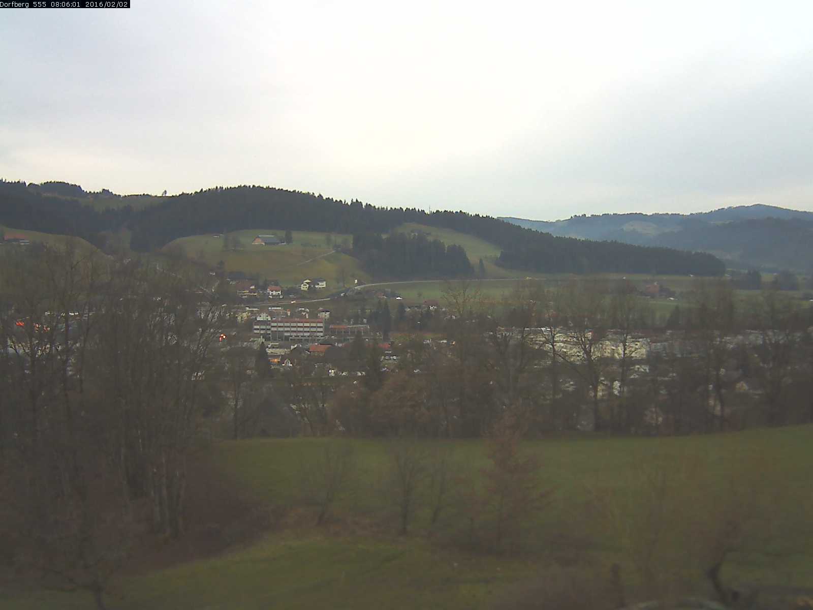 Webcam-Bild: Aussicht vom Dorfberg in Langnau 20160202-080601
