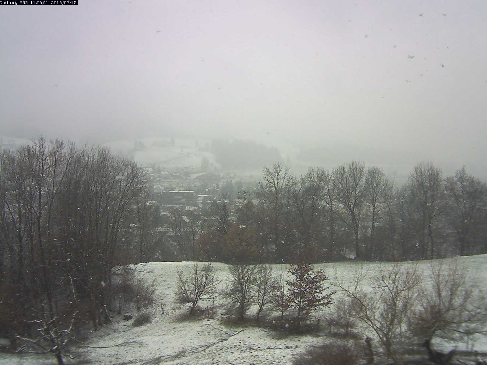 Webcam-Bild: Aussicht vom Dorfberg in Langnau 20160215-110601