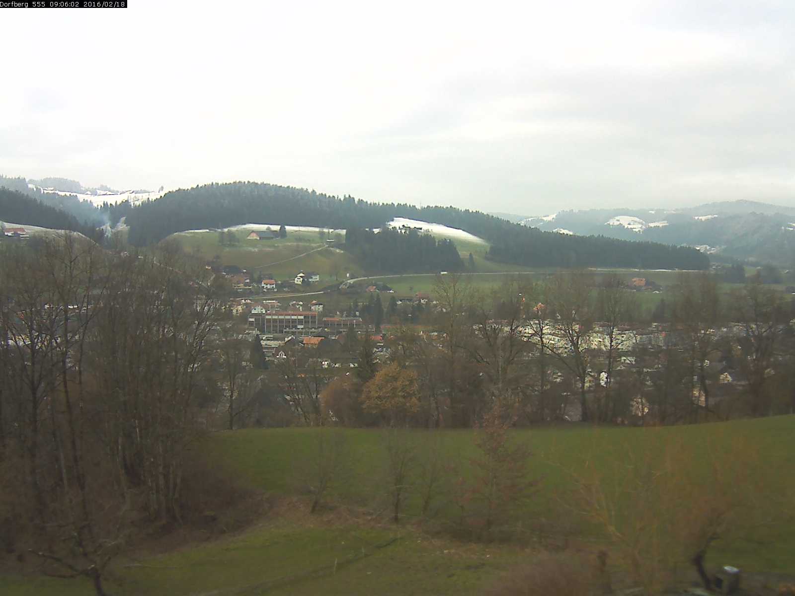 Webcam-Bild: Aussicht vom Dorfberg in Langnau 20160218-090601